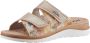 Rohde Slippers Baviera sleehak zomerschoen pantoffels met logo-embleem - Thumbnail 2