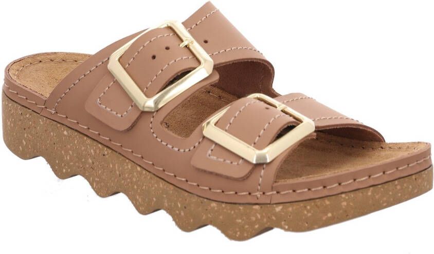 Rohde Slippers Foggia Zomerschoen huisschoen strandschoen slippers met zacht voetbed
