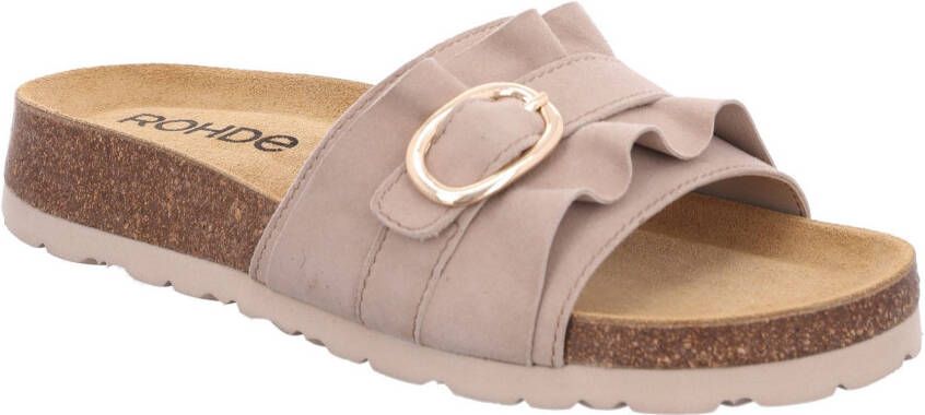 Rohde Slippers Milano Zomerschoen strandschoen slippers pantoffel met zacht voetbed
