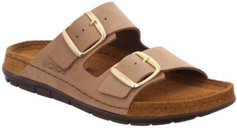 Rohde Slippers RODIGO-D zomerschoenen slippers pantoffels met gespsluitingen