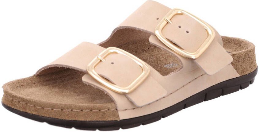 Rohde Slippers Rodigo sleehak zomerschoenen pantoffels met comfortabel soft voetbed