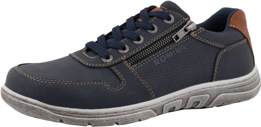 Romika Sneakers lage schoen vrijetijdsschoen veterschoen met modieuze contraststiksels