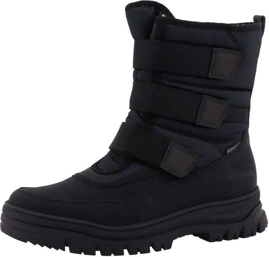 Romika Winterlaarzen Sleehak veterschoenen outdoorschoen met binnenrits