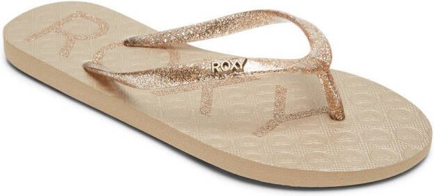 Roxy Slipper Dames Viva Sparkle Thongs Goud - Foto 1