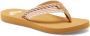 Roxy Porto Rope Teenslippers Natural crazy pink - Thumbnail 4