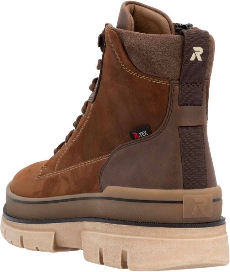 RRieker R-Rieker Winterlaarsjes Plateau laarzen veterschoenen met waterafstotend TEX-membraan - Foto 3