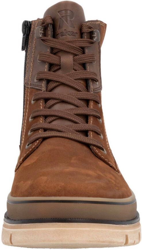 RRieker R-Rieker Winterlaarsjes Plateau laarzen veterschoenen met waterafstotend TEX-membraan - Foto 4