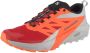 Salomon Hardloopschoenen voor Volwassenen Sense Ride 5 Wit Rood Berg - Thumbnail 2