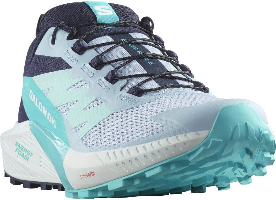 Salomon Women's Sense Ride 5 Trailrunningschoenen grijs