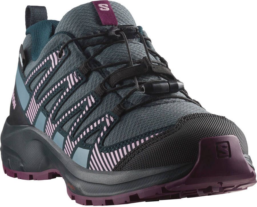 Salomon Kid's XA Pro V8 CSWP Trailrunningschoenen grijs - Foto 2