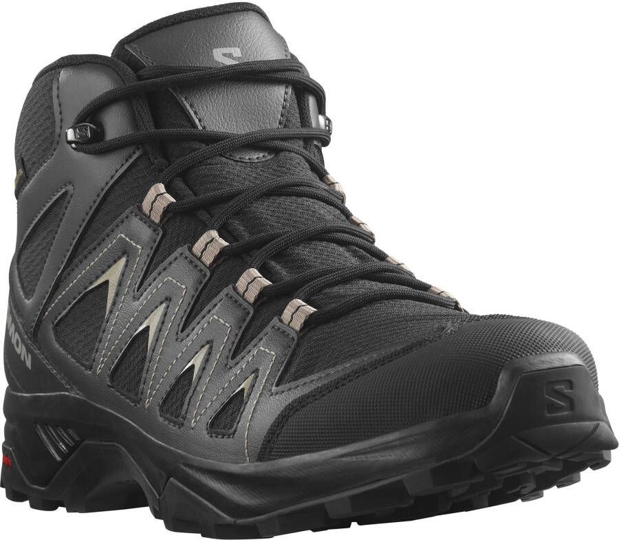 Salomon X Braze Mid GTX GORE-TEX Heren Wandelschoenen Trekking Schoenen Zwart-Grijs - Foto 2