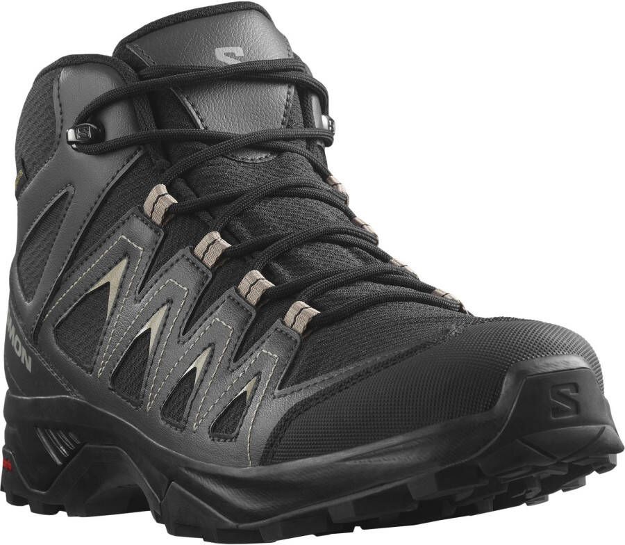 Salomon X Braze Mid GTX GORE-TEX Heren Wandelschoenen Trekking Schoenen Zwart-Grijs - Foto 1