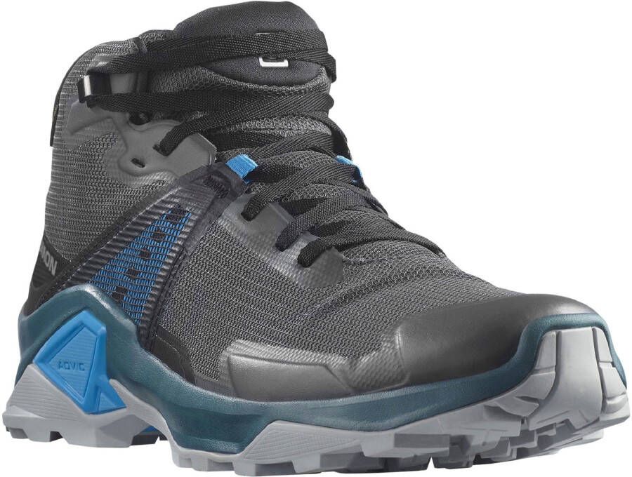 Salomon X RAISE 2 MID GTX GORE-TEX Herren Wandelschoenen Outdoor Trekking Schoenen Grijs