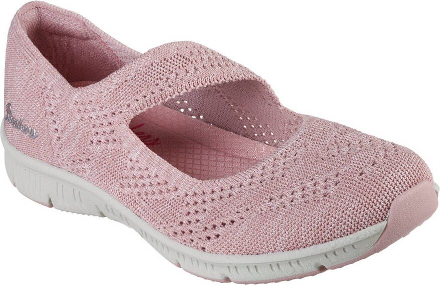 Skechers Ballerina's BE-COOL ENDLESS FUN met elastische riempjes