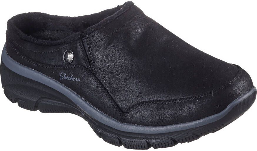 Skechers Clogs EASY GOING-LATTE 2 Pantoffel slipper pantoffel met warme voering
