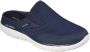 Skechers Summits Vindicator heren pantoffels Blauw Extra comfort Memory Foam - Thumbnail 4