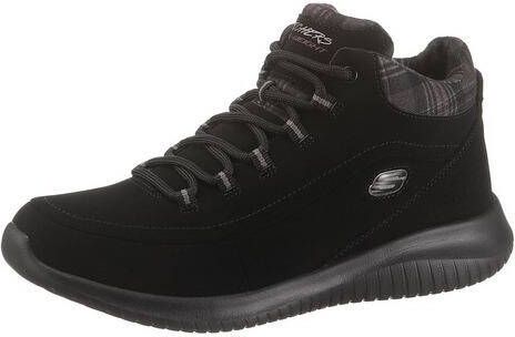 Skechers Ultra Flex Just Chill Dames Sneakers Zwart - Schoenen.nl
