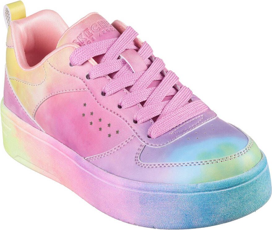 Skechers Kids Sneakers COURT HIGH- in kleurrijke look