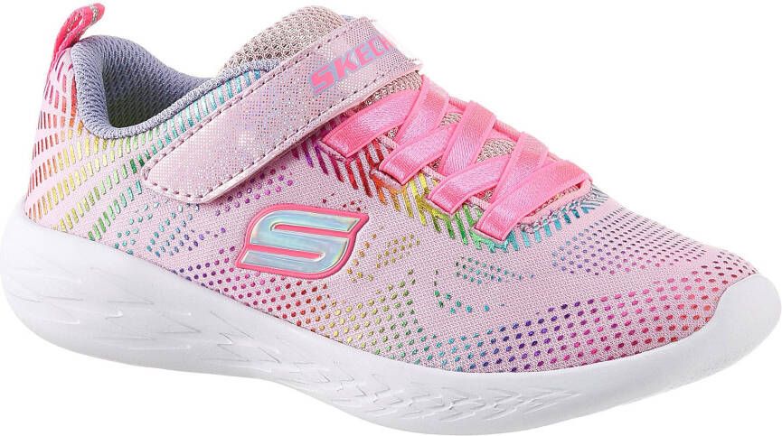 Skechers Kids Sneakers Go Run 600 met cool regenboog-kleurverloop