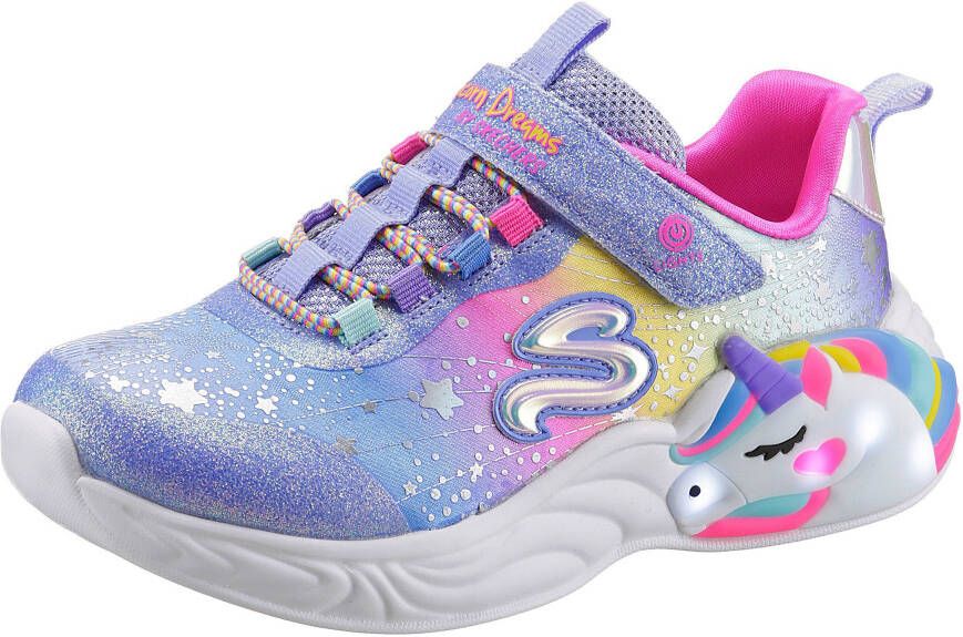 Skechers Kids Sneakers UNICORN DREAMS- met zacht verdikte binnenzool