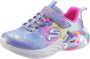 Skechers S-Lights Unicorn Dreams 302311L-BLMT voor Blauw Sneakers Sportschoenen - Thumbnail 4
