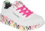 Skechers Uno Lite Lovey Luv Meisjes Sneakers Multicolour - Thumbnail 5