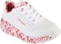 Skechers Uno Lite 314976L WRPK voor Wit Sneakers Sportschoenen - Thumbnail 2