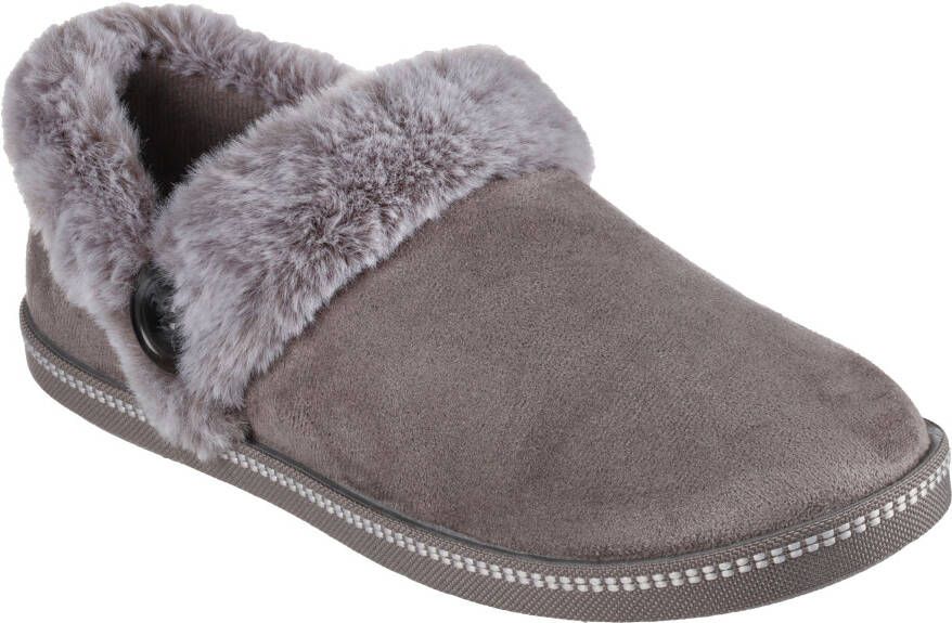 Skechers Cozy Campfire gevoerde dames pantoffels Beige Extra comfort Memory Foam - Foto 2