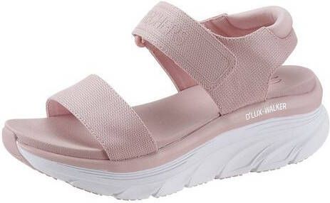 Skechers Plateausandalen D´Lux Walker met luxe foam