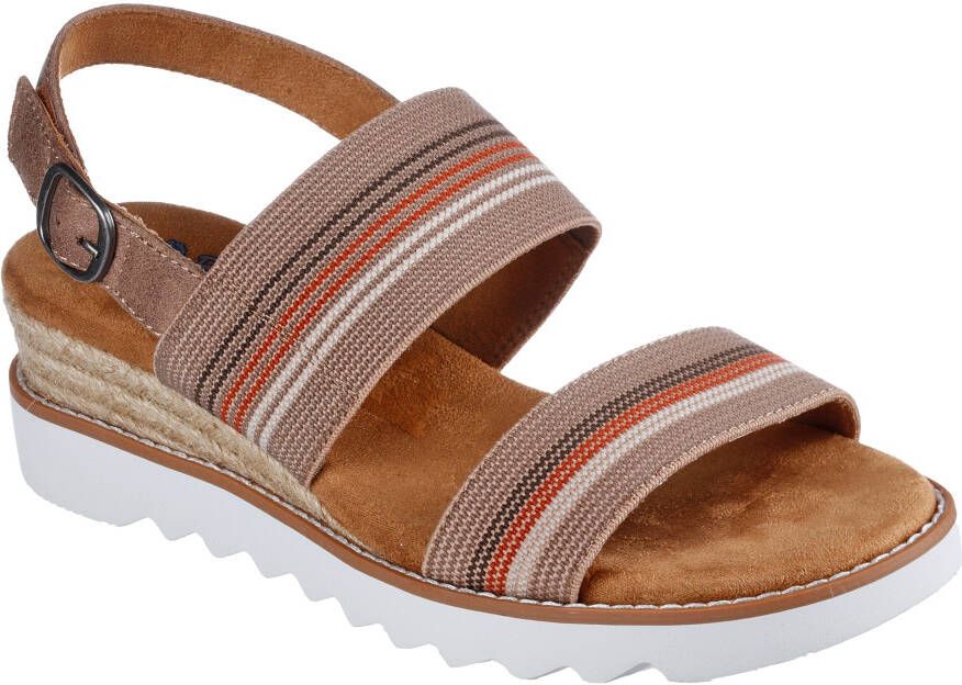 Skechers Sandaaltjes DESERT KISS HI-TEA TIME met verstelbare gesp