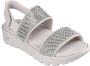 Skechers Arch Fit Footsteps Enchant Dames Sandalen Naturel - Thumbnail 2
