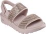 Skechers Arch Fit Footsteps Enchant Dames Sandalen Roze - Thumbnail 2