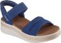 Skechers Sandalen BOBS SUN RAY wig sandaal sandalette plateausandaal met plush foam - Thumbnail 3