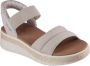 Skechers Slip-ins Bobs Sun Ray Dames Sandalen Taupe - Thumbnail 2