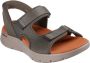 Skechers Slip-ins Go Walk Flex Zandal-Easy Entr Heren Sandalen Olijfgroen - Thumbnail 2