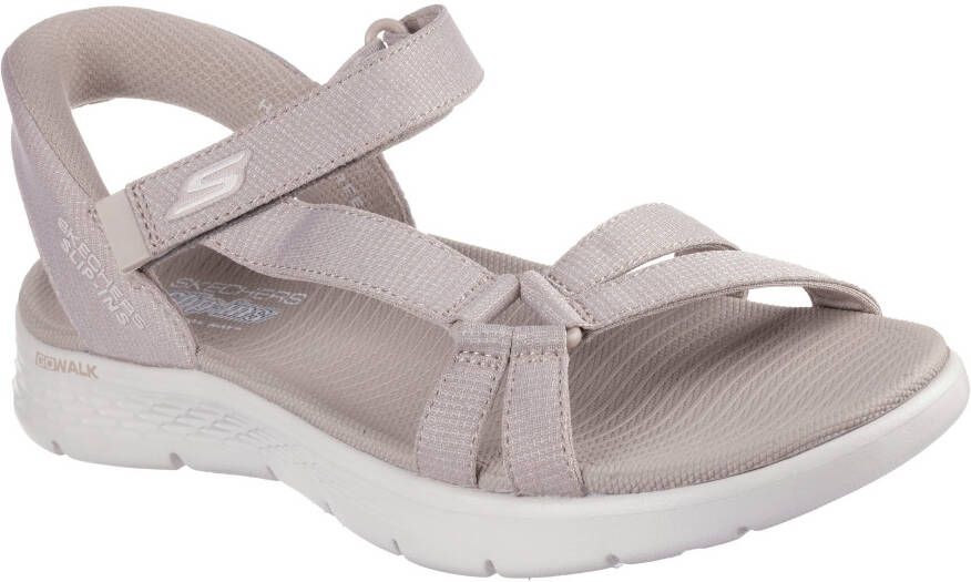 Skechers Sandalen GO WALK FLEX SANDAL-ILLUMINATE sandalette trekking sandaal met gogo mat voetbed