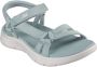 Skechers Sandalen GO WALK FLEX SANDAL-SUBLIME-X zomerschoen sandaal klittenbandschoen met goga mat voetbed - Thumbnail 3