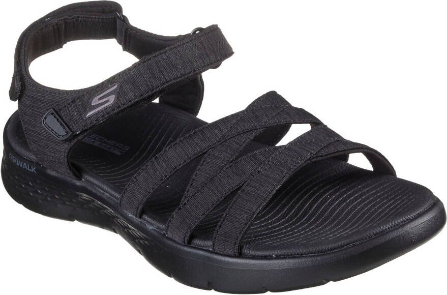 Skechers Sandalen GO WALK FLEX SANDAL-SUNSHINE met praktische klittenbandsluiting