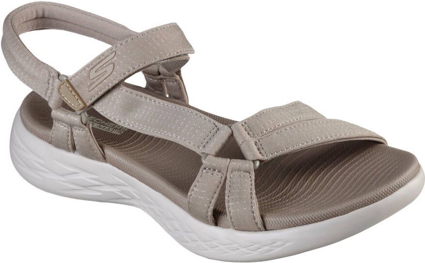 Skechers On the GO 600 Brilliancy Dames Sandalen Beige 15316-NAT - Foto 4