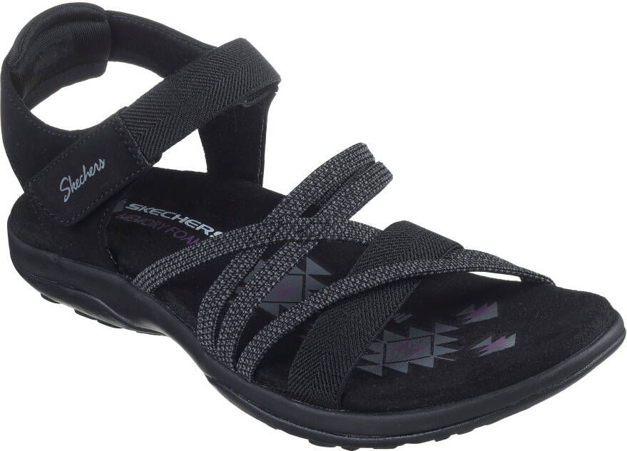 Skechers Sandalen REGGAE SLIM zomerschoen sandaal klittenbandschoen met memory foam - Foto 3