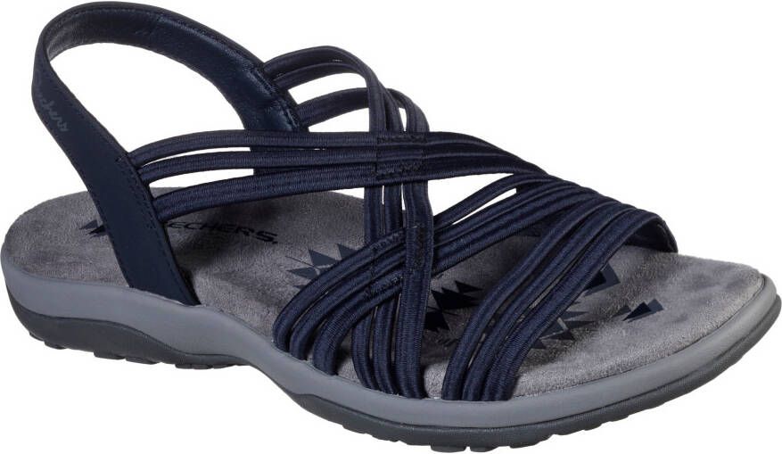 Skechers Sandalen REGGAE SLIM-SIMPLY STRETCH met elastische riempjes