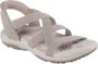 Skechers Sandalen Slip-ins: Reggae Slim Stretch Flex 163460 TPE Taupe Grijs - Thumbnail 3