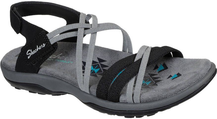 Skechers Sandalen REGGAE SLIM TAKES TWO met elastische riempjes