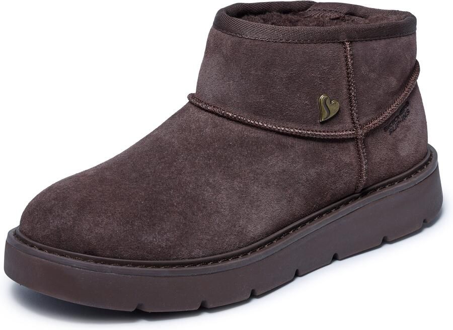 Skechers Hands Free Slip-In Keepsake Cozy dames gevoerde boots Bruin - Foto 6