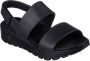 Skechers Sleehaksandaaltjes ARCH FIT FOOTSTEPS-DAY DREAM zomerschoen sandaal sleehak met praktische klittenbandsluiting - Thumbnail 3