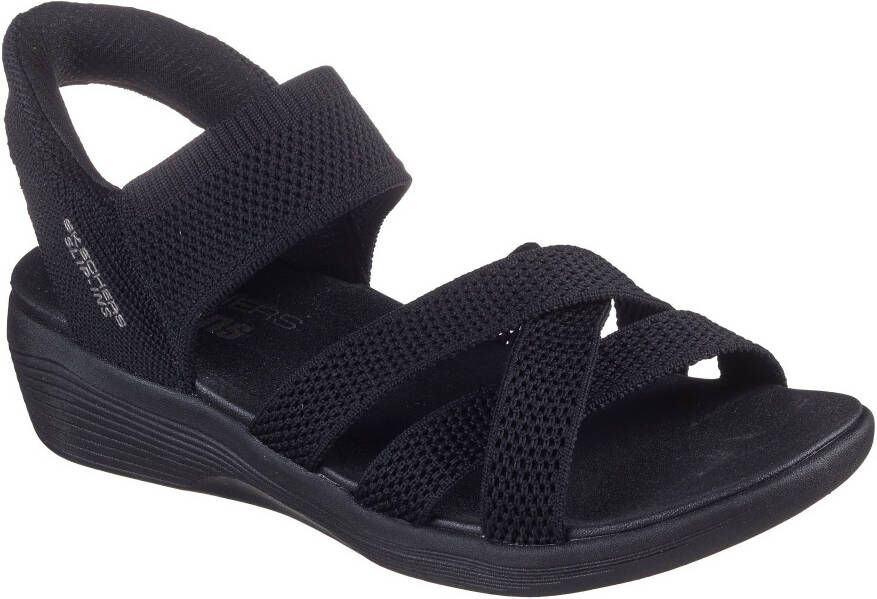 Skechers Sleehaksandaaltjes ARYA vrijetijdsschoen sandaal in vegan verwerking
