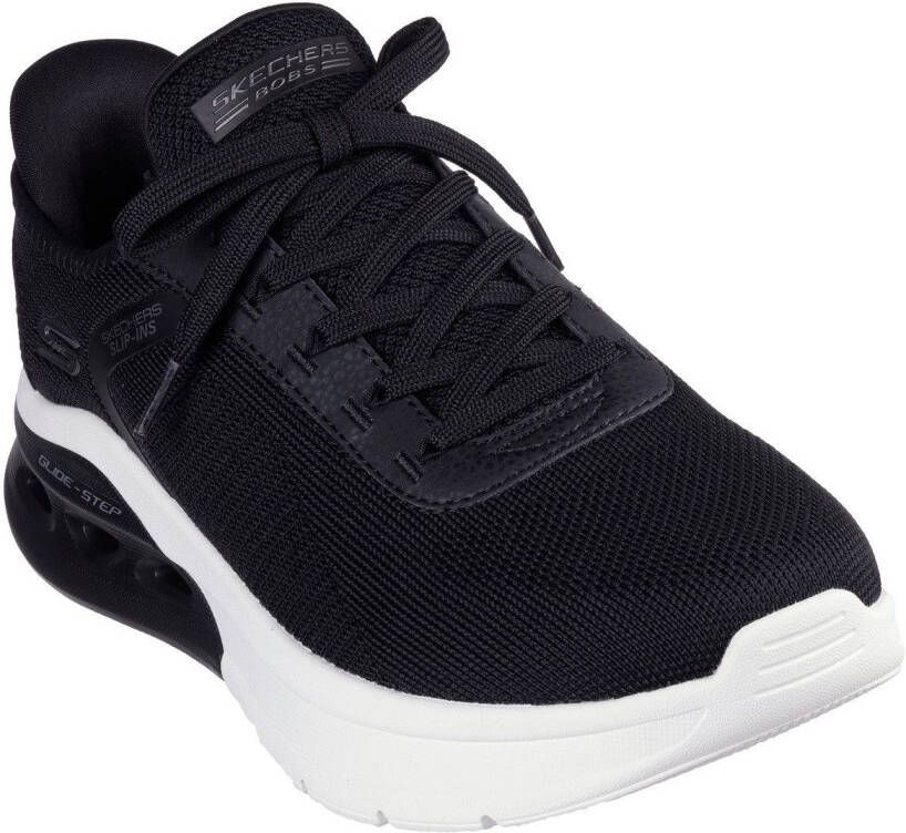 Skechers Slip-on sneakers BOBS ARC WAVES 2.0 sneaker slipper vrijetijdsschoen in comfortbreedte g (= breed)