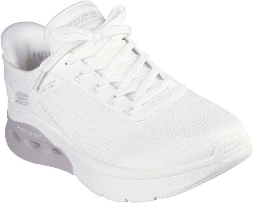 Skechers Slip-on sneakers BOBS ARC WAVES 2.0 sneaker slipper vrijetijdsschoen in comfortbreedte g (= breed)