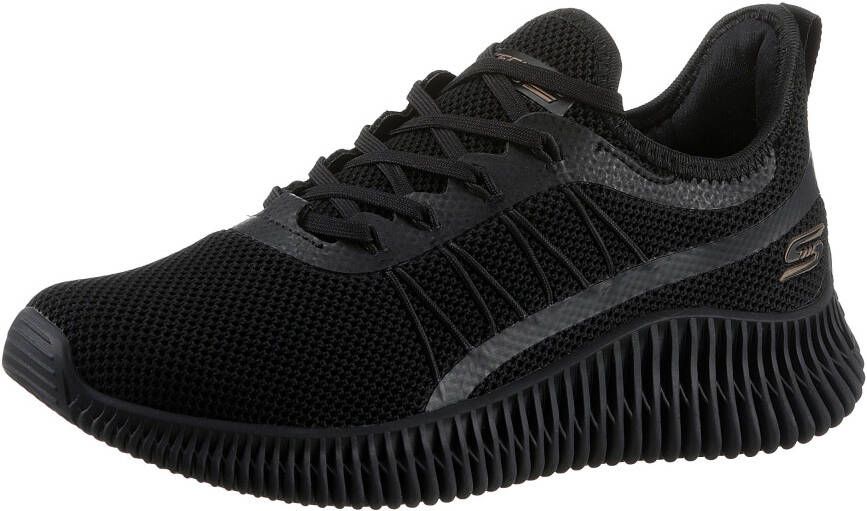 Skechers Bobs Geo-New Aesthetics 117417-BBK Vrouwen Zwart Sneakers Sportschoenen - Foto 2