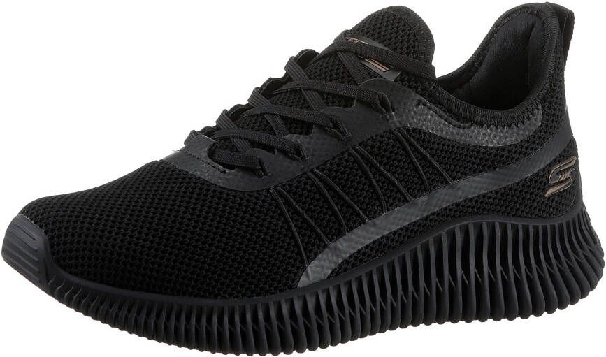 Skechers Slip-on sneakers BOBS GEO- Vrijetijdsschoen in vegan uitvoering